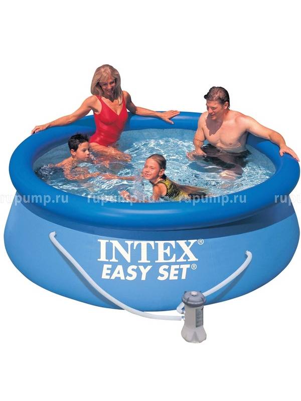 Бассейн с комплектом 305x76 см, Easy Set, Intex 28122/56922