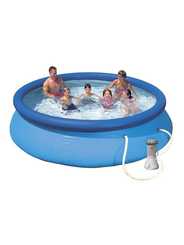 Бассейн с комплектом 366x76 см, Easy Set, Intex 28132/56422