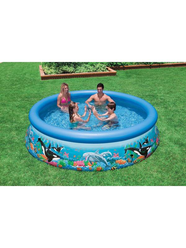 Бассейн 305x76 см, Easy Set Рифы океана, Intex 28124/54900