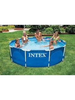 Бассейн 305х76 см, Metal Frame, Intex 28200/56997