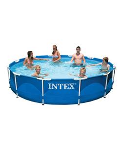 Бассейн 366х76 см, Metal Frame, Intex 28210/56994