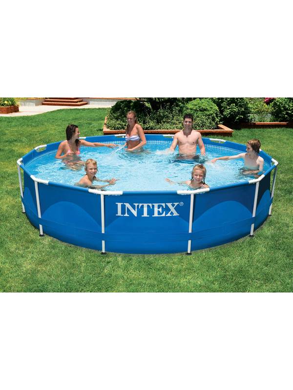 Бассейн 366х76 см, Metal Frame, Intex 28210/56994