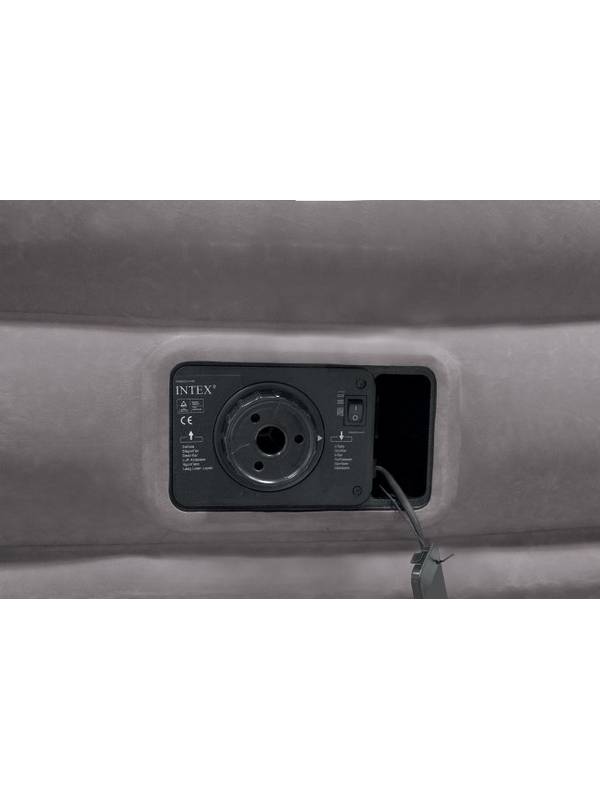 Кровать надувная односпальная со встроенным насосом 99х191х46 см, Twin Ultra Plush, Intex 67952