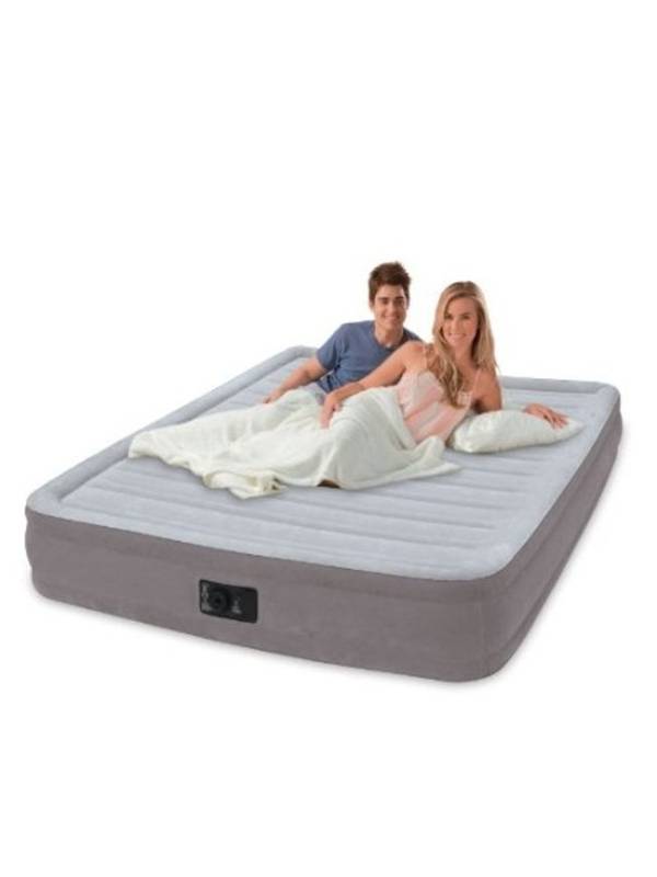 Надувная кровать со встроенным насосом 191х137х33 см, Full Comfort-Plush, Intex 67768