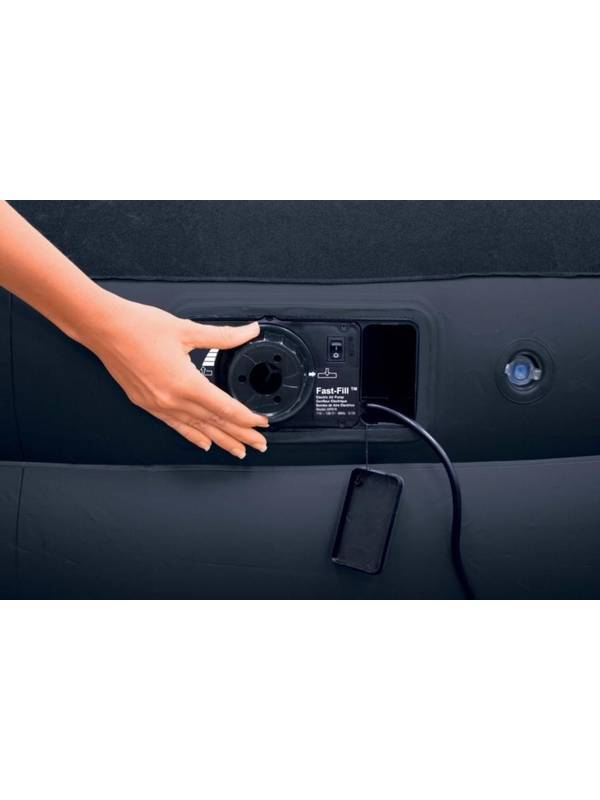 Кровать надувная со встроенным насосом 99х191х42 см, Twin, Intex 66706