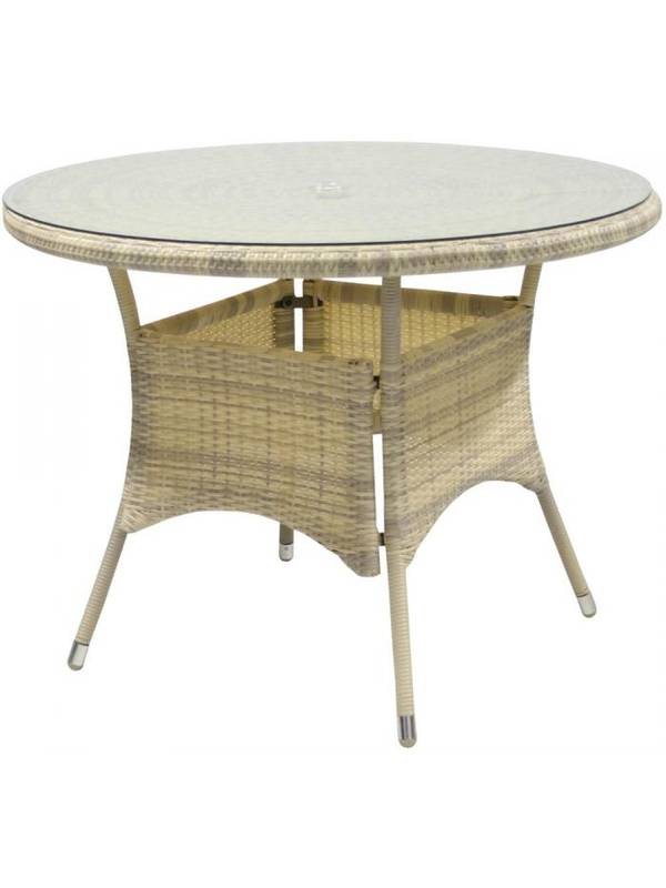 Стол WICKER 1332 бежевый