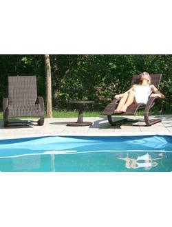 Cтол LARGO темно-коричневый 760504T