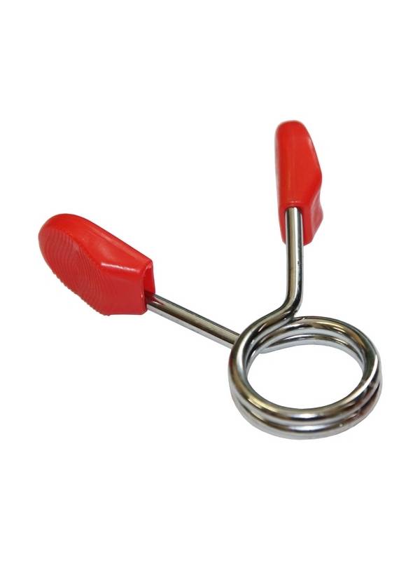 Замки пружинные на гриф 25 мм на 25 кг (пара) гп020504