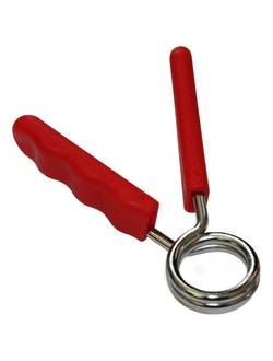 Замки пружинные на гриф 25 мм на 45 кг (пара) гп020510