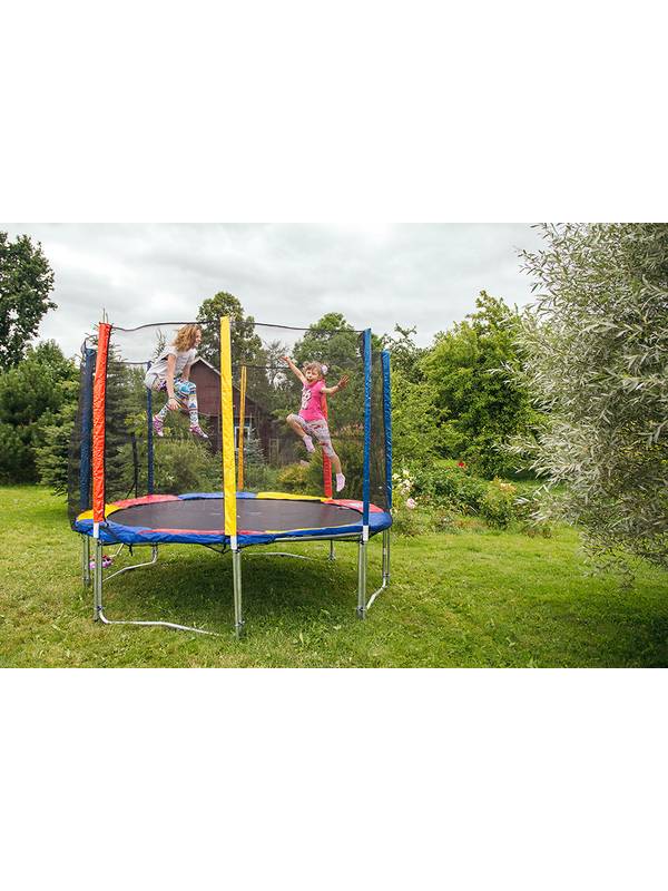 Батут с защитной сеткой и лестницей Sundays Acrobat 435 см - 14ft