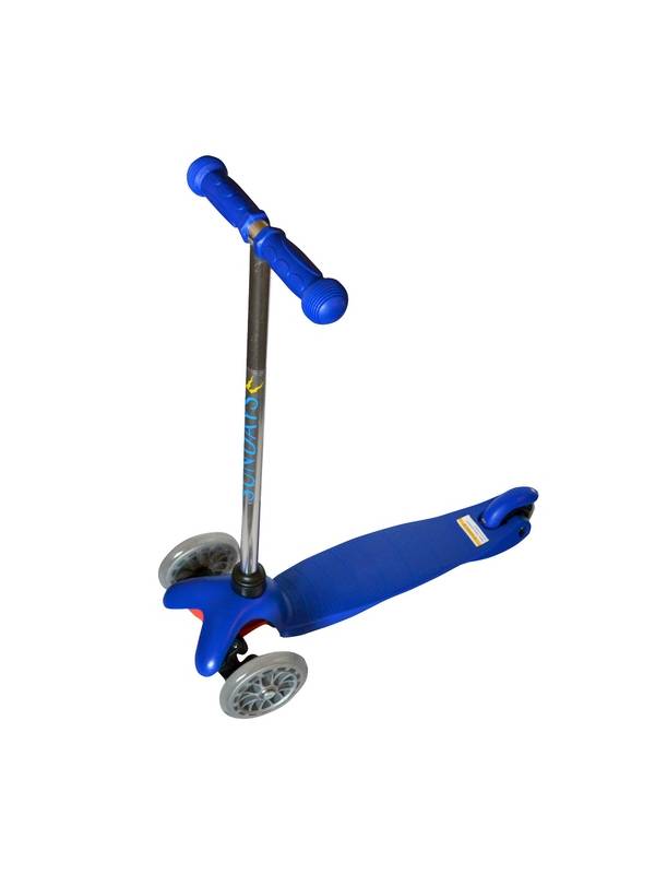 Самокат для детей 5-12 лет синий, Sundays SA-100A-4