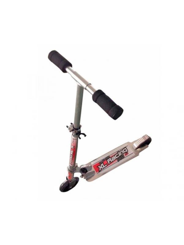 Самокат для подростков 7+ лет до 100кг серебристый с розовым, Sundays KB03D-1