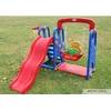 Горка пластиковая с кольцом и качелями Sundays QC-05013