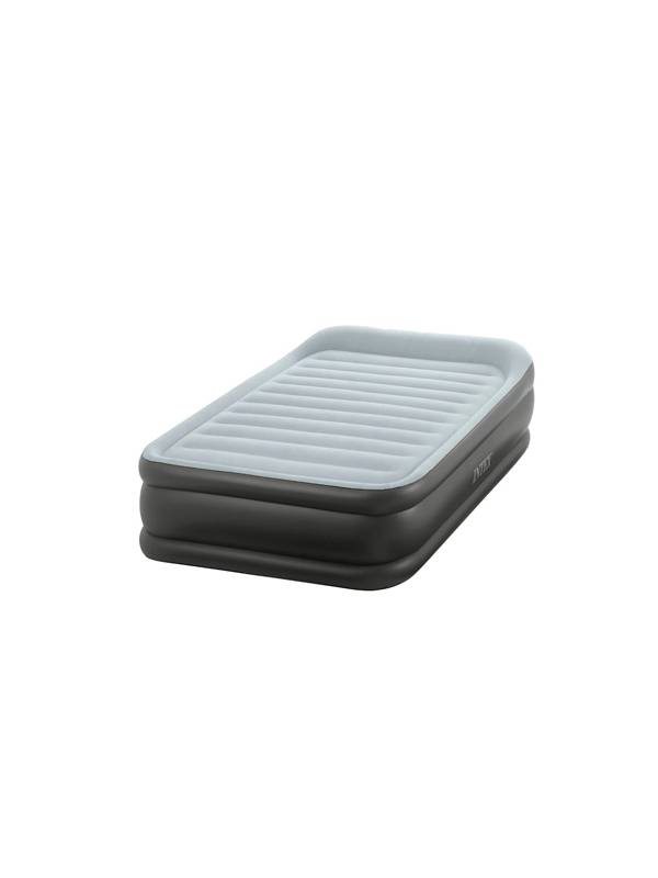Кровать со встроенным насосом Queen Deluxe Pillow Rest, 152x203x42 см, Intex 64436