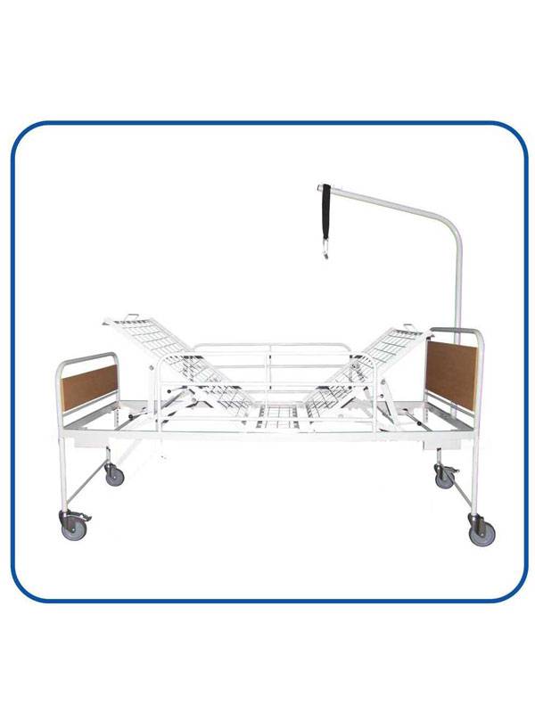 Кровати медицинские для лежачих больных с двумя подъемными секциями КРМК-3 и КРМК-3мк