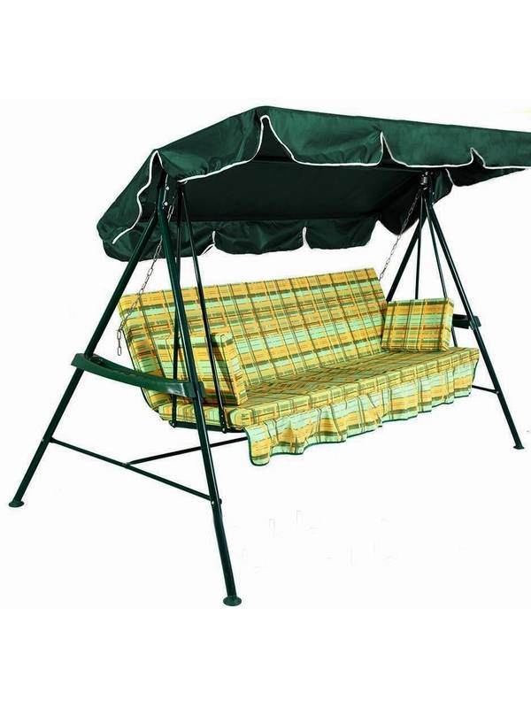 Недорогие качели садовые Стандарт-2 с558