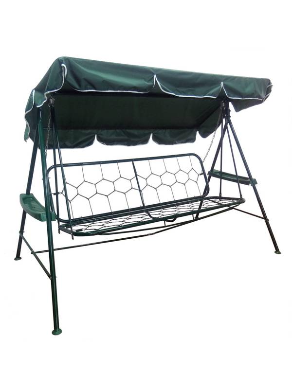 Недорогие качели садовые Стандарт-2 с558