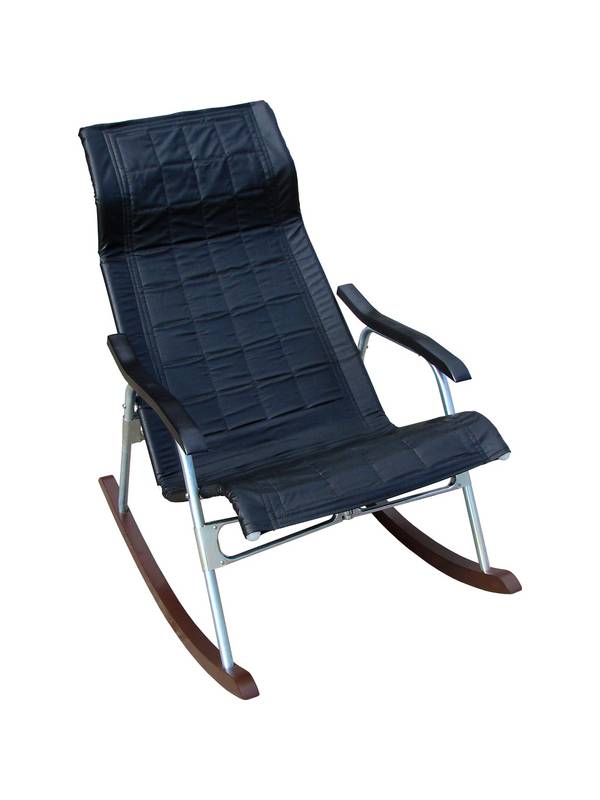 Кресло-качалка складное Платон (коричневое)