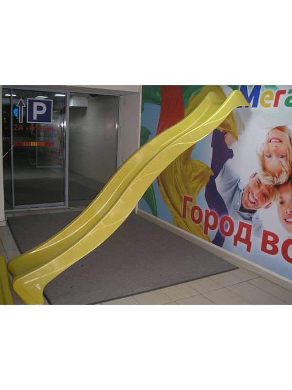 Скат для горки 2.2 м KBT REX (желтый)