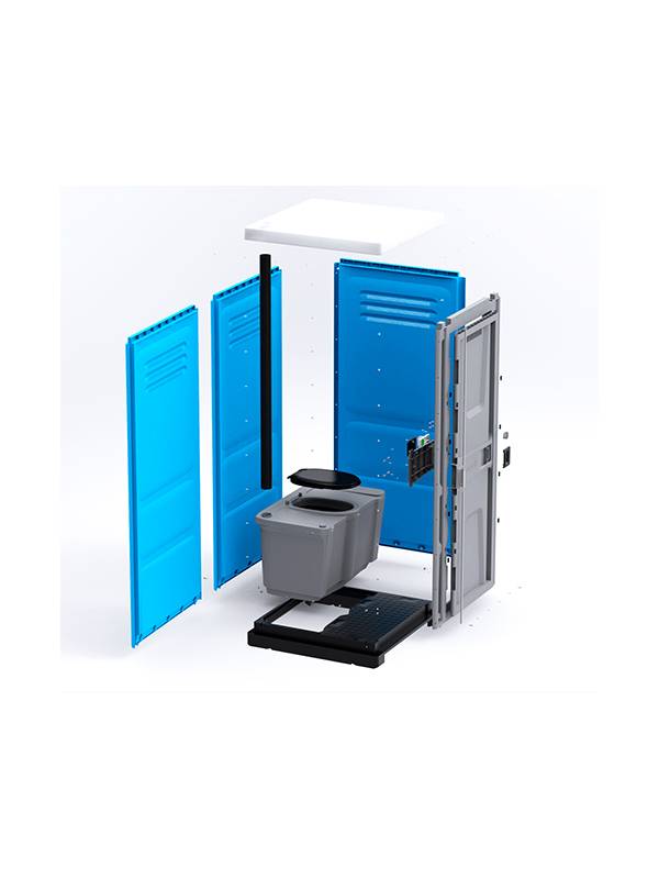 Туалетная кабина Toypek Промо синяя