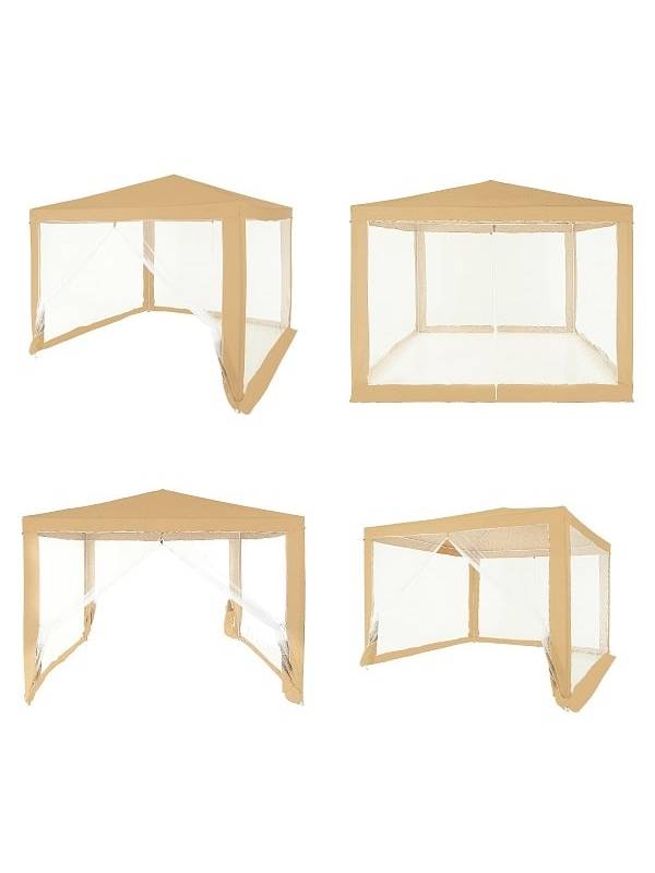 Садовый тент-шатер Green Glade 1040 (полиэстер, 3х3х2,5)