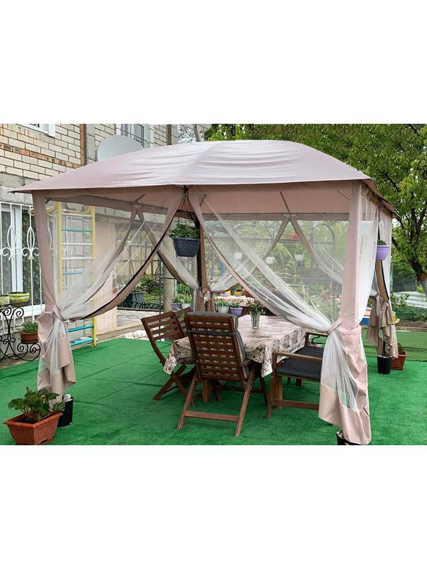 Шатер-беседка Green Glade 1067 (полиэстер, 3х3х2,6/2)