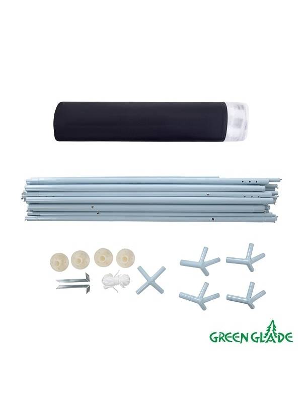 Садовый тент-шатер Green Glade 1086 (полиэстер, 3х3х2,5)