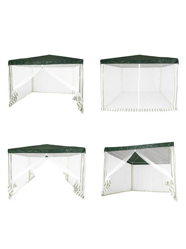 Садовый тент-шатер Green Glade 1028 (полиэтилен, 3х3х2,5)