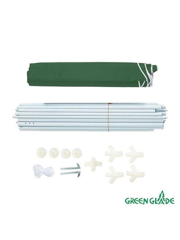 Шатер (тент) садовый Green Glade 1023 (полиэстер, 3х3х2,5)