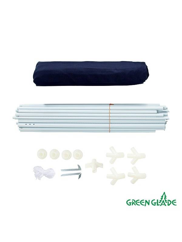 Садовый тент-шатер Green Glade 1022 (полиэстер, 3x3x2,5)