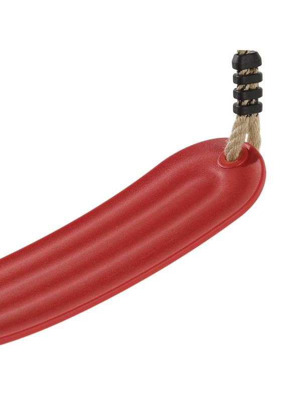 Детские подвесные гибкие качели EVA KBT (красные)