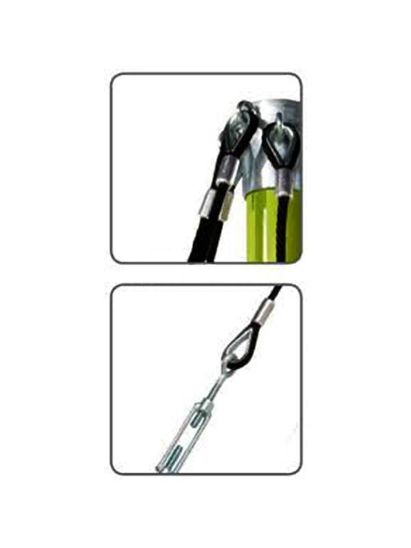 Пирамида канатная Giza (3,5 м) пластик