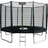 Батут ProFit Premium Black 312 см PRO с внешней защитной сеткой и лестницей