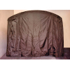 Чехол укрытие для садовых качелей до 245 см (коричневый)