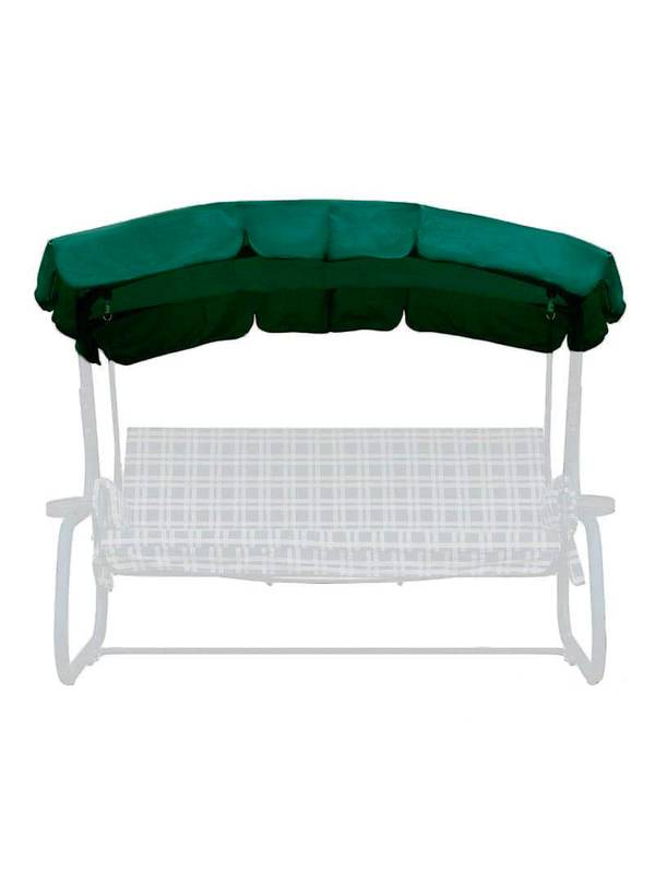 Тент (крыша) для садовых качелей Турин Премиум (2220х1430 мм)