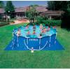 Каркасный бассейн Intex Metal Frame 28228NP 457x84 см + фильтр-насос, лестница, подстилка, покрывало