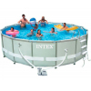 Каркасный бассейн Intex Ultra Frame 28310NP 427х107 см + фильтр-насос, лестница, подстилка, покрывало