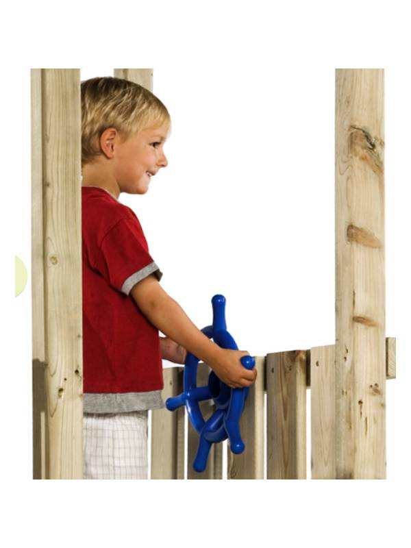 Детский пластиковый штурвал Boat (желтый)