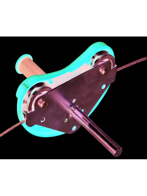 Канатная дорога KBT Para с тарзанкой и сиденьем (веревка РН)