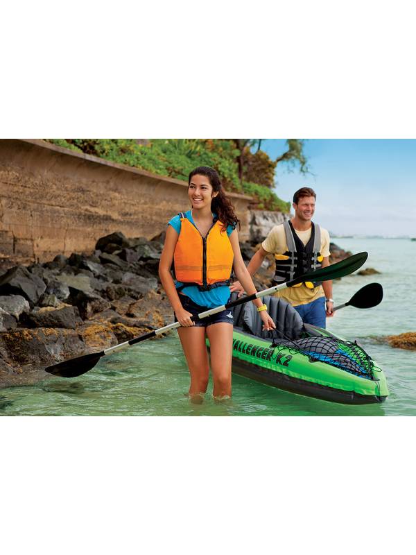 Надувная лодка-каяк Challenger K2 Intex 68306NP