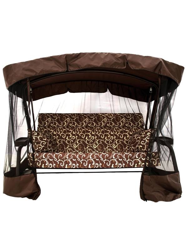 Комплект качели садовые Мадагаскар + чехол укрытие