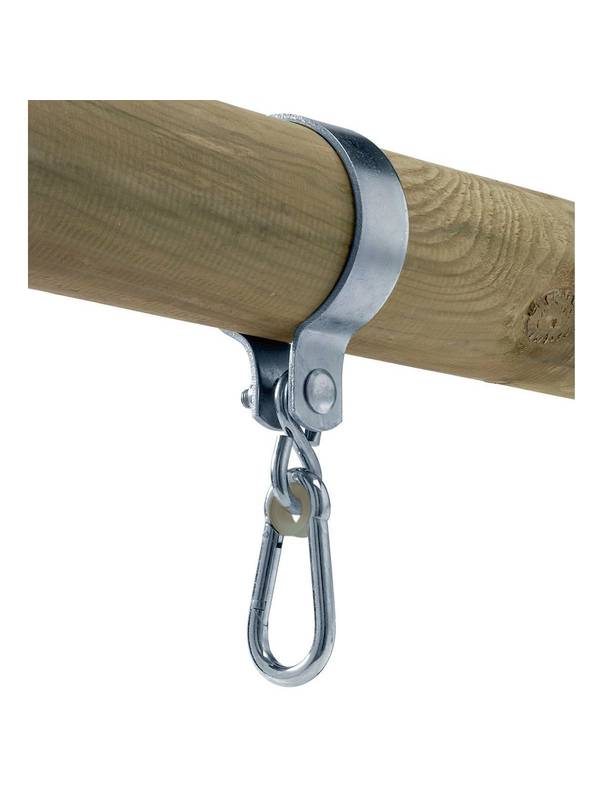 Подвес для качелей обхватный (хомут) 100 мм