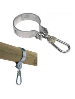 Подвес для качелей обхватный (хомут) 100 мм