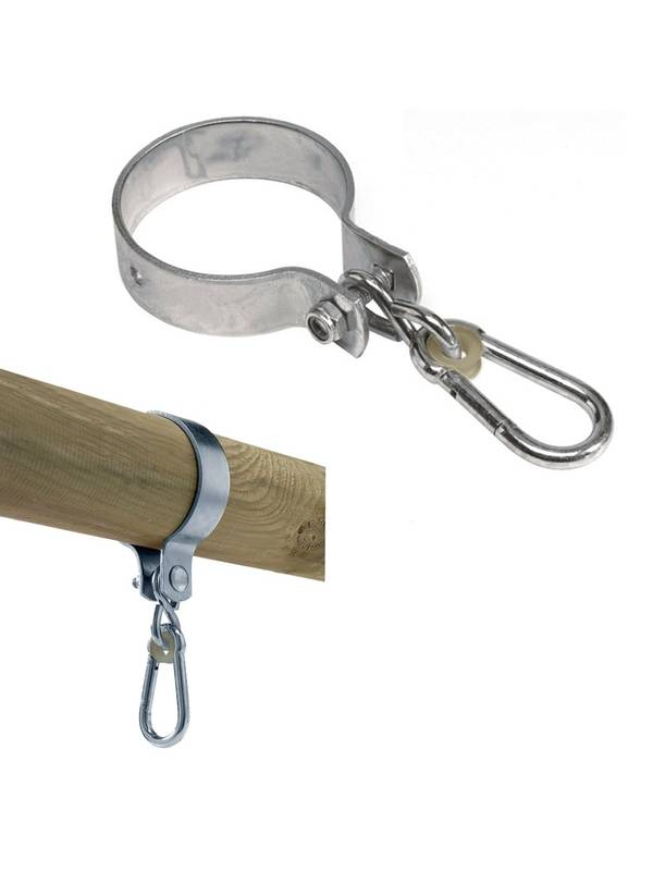 Подвес для качелей обхватный (хомут) 100 мм