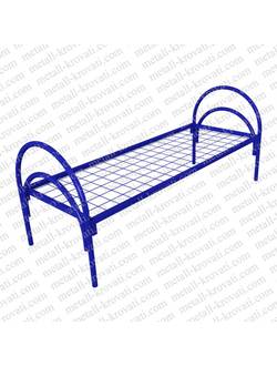 Кровать металлическая одноярусная КС-2 Эконом-класс