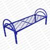 Кровать металлическая одноярусная сетка прокатная пружина усиленная КП-5