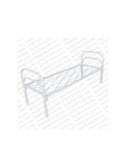 Кровать металлическая одноярусная, сетка прокатная пружина КП-3