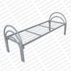 Кровать металлическая одноярусная усиленная(2 перемычки + тройная ножка) КС-5У