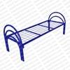 Кровать металлическая одноярусная усиленная(2 перемычки + тройная ножка) КС-5У