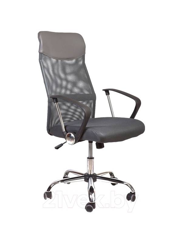 Офисное кресло Mio Tesoro Фредо AOC-8648 (серый/серый)